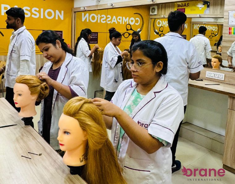 Students training inside an Orane academy